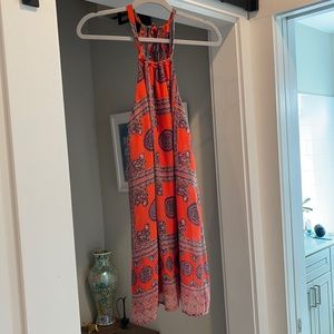 Lulus Orange Shift Dress